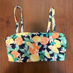 Old Navy Citrus Print Bikini Top